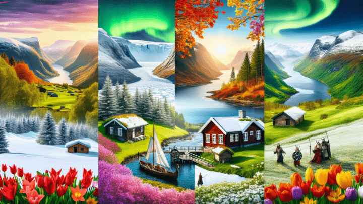 Beste Reisezeit für Norwegen Von Sommer bis Winter