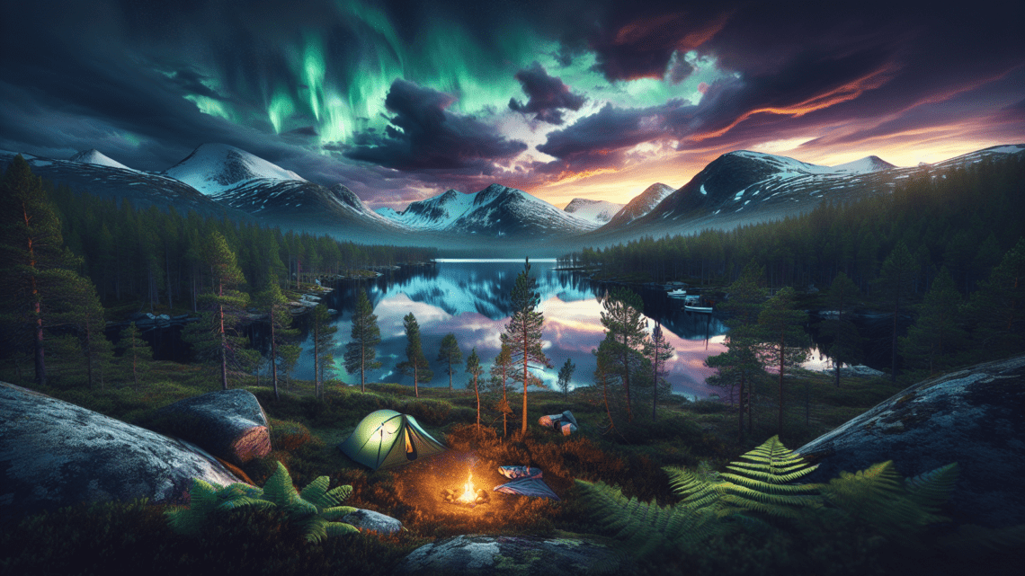 Die besten Orte zum Campen in der Wildnis Norwegens