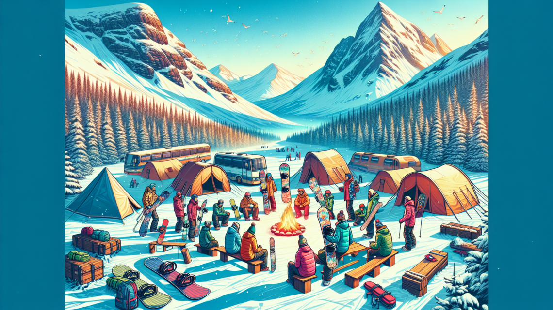 ein Snowboard-Camp in Myrkdalen