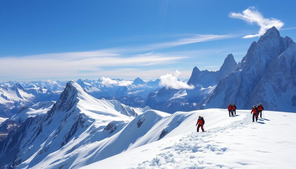 Gipfeltouren im Hochgebirge