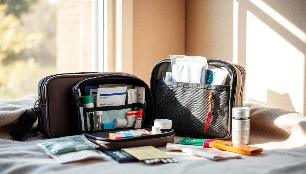 Reiseapotheke und Kulturbeutel Reiseapotheke und Kulturbeutel