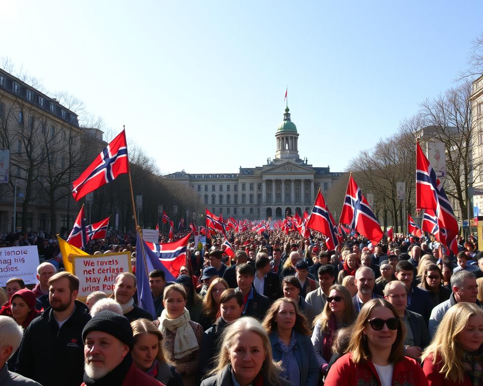 1. Mai Norwegen Arbeiterfeiertag