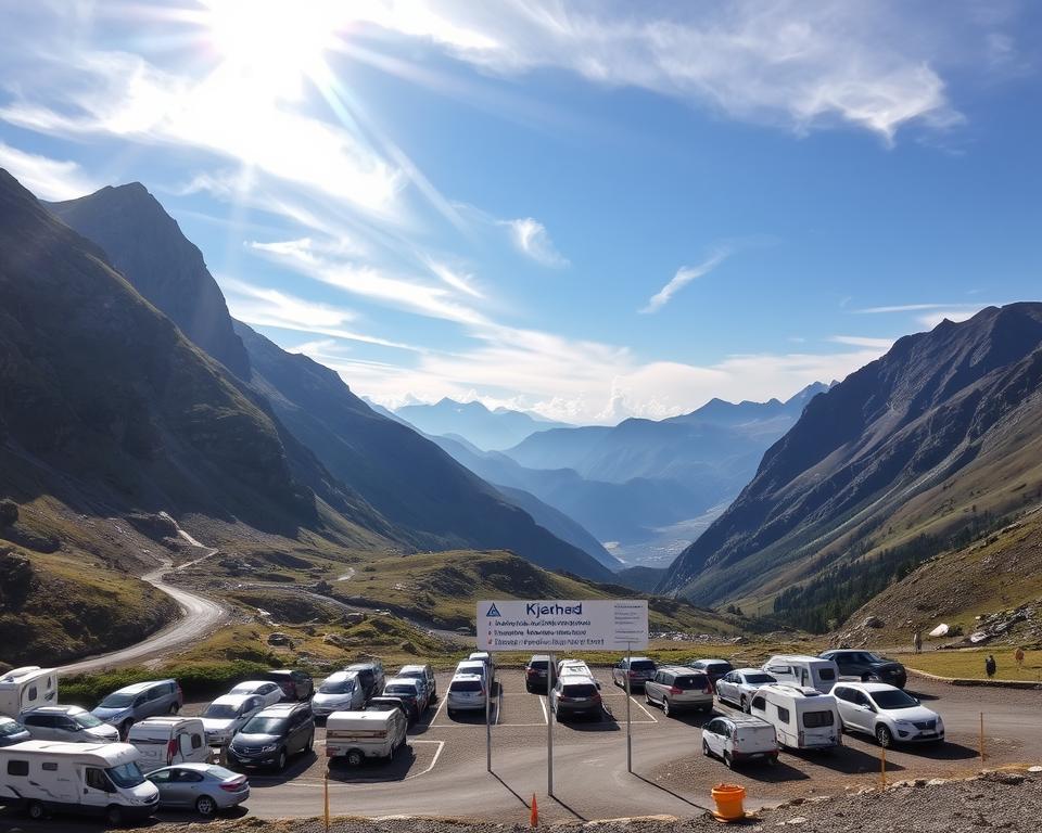 Anfahrt Kjeragbolten Parkplatz