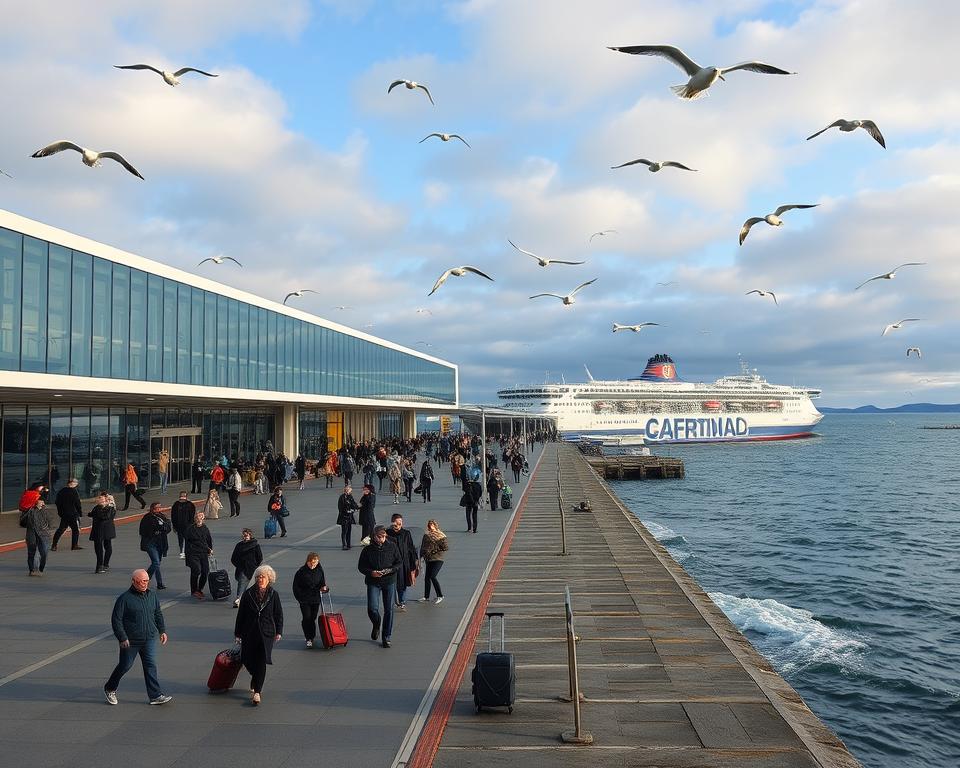 Anreise Hirtshals Fährhafen