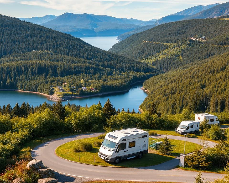 Anreise nach Kristiansand Camping