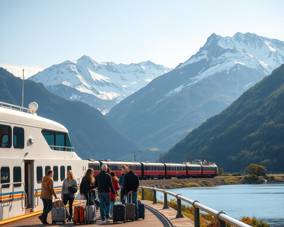 Anreise nach Norwegen Verkehrsmittel
