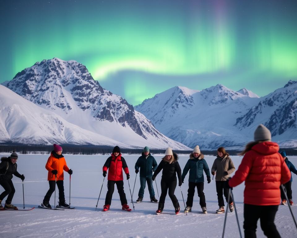 Arktische Aktivitäten in Norwegen