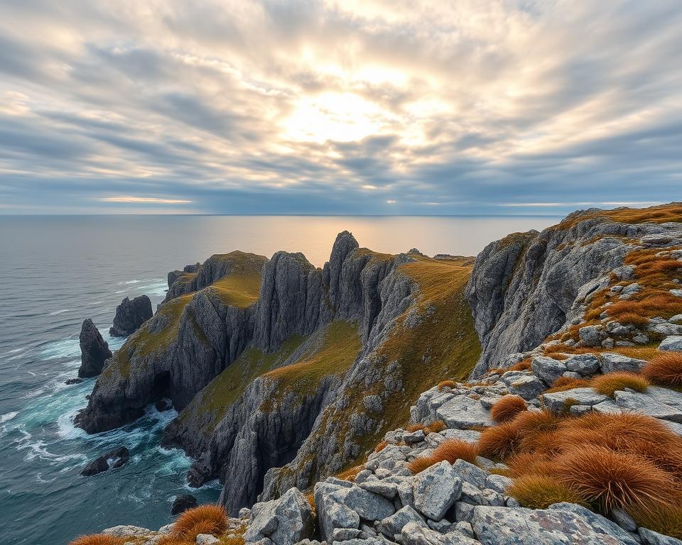 Arktische Landschaft Nordkinn-Halbinsel