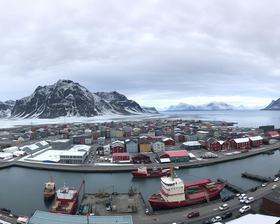 Arktische Wirtschaft in Longyearbyen Arktische Wirtschaft in Longyearbyen