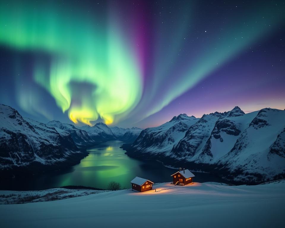 Aurora Borealis in Norwegen Aurora Borealis in Norwegen