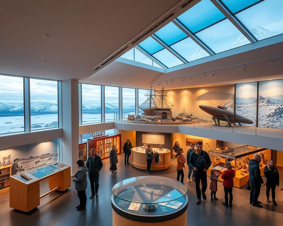 Ausstellungen im Polarmuseum Tromsø