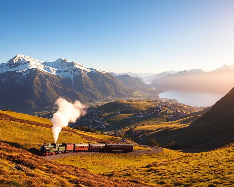 Beste Reisezeit Norwegen Zugfahrt