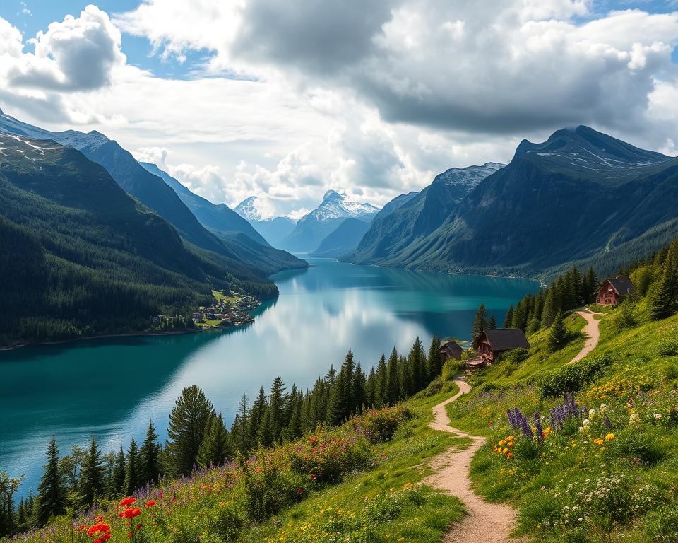 Beste Reiseziele Norwegen Juni Landschaften