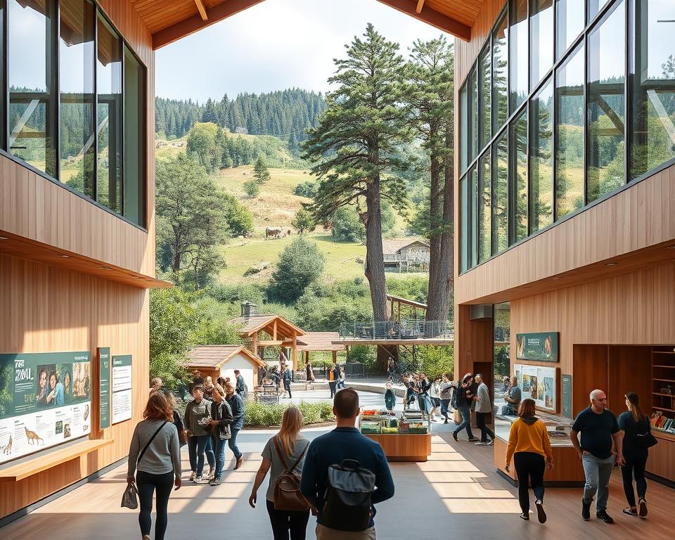 Besucherservice Zoo Kristiansand Einrichtungen