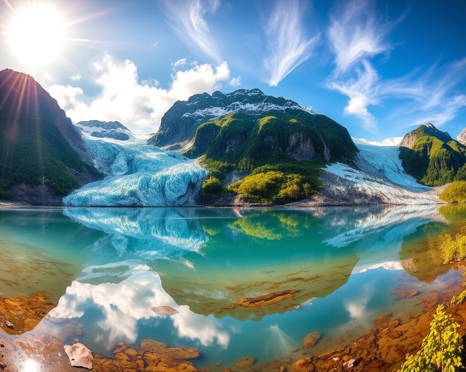 Briksdalsbreen Gletscher in Olden