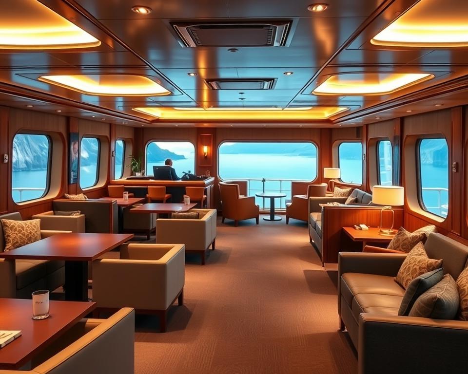 Color Line Fähre Bordeinrichtungen