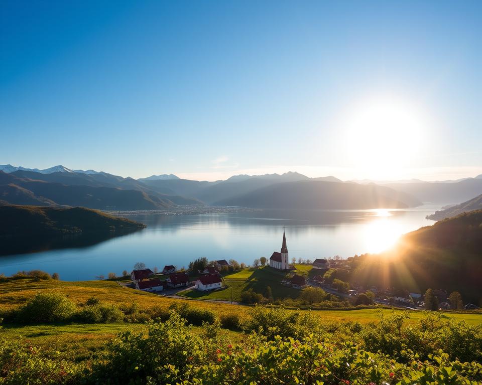 Durchschnittstemperatur Norwegen Mai