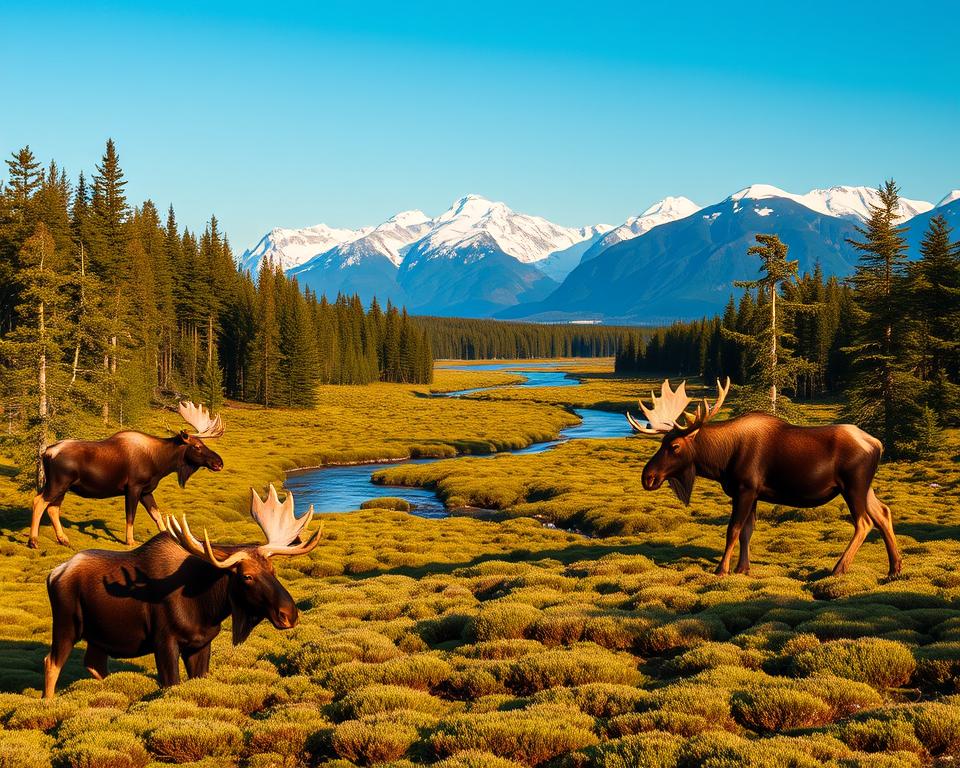 Elchlebensraum in Norwegen Elchlebensraum in Norwegen