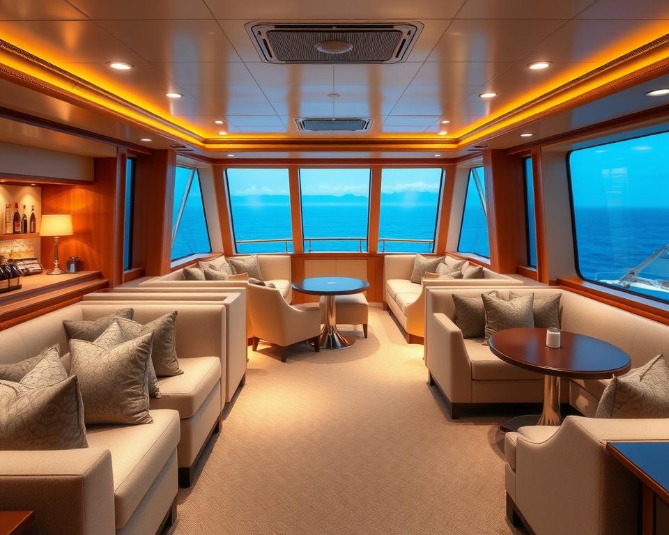 Fähre Bordeinrichtungen Komfort