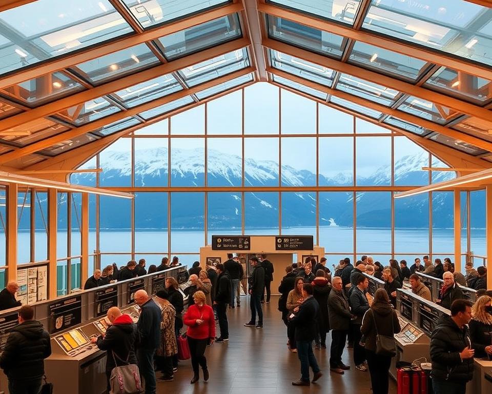 Fährpassagier Informationen Norwegen