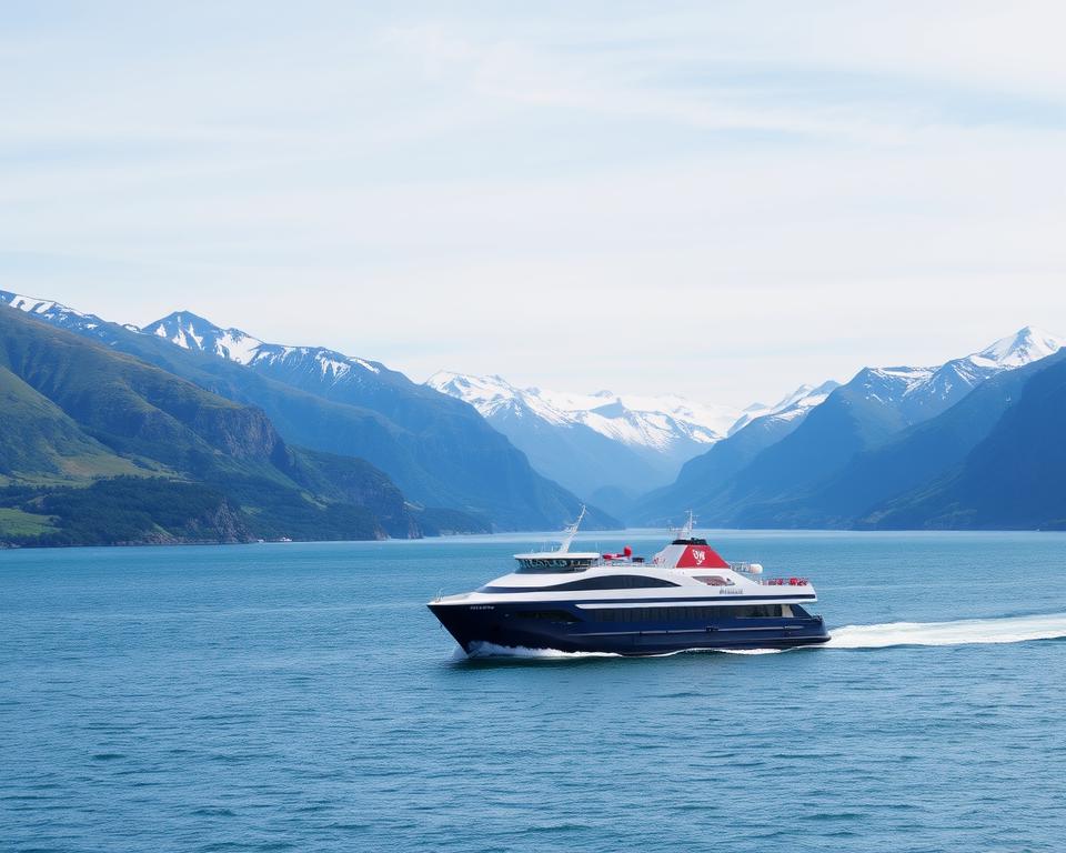 Fährrouten Norwegen Seerouten