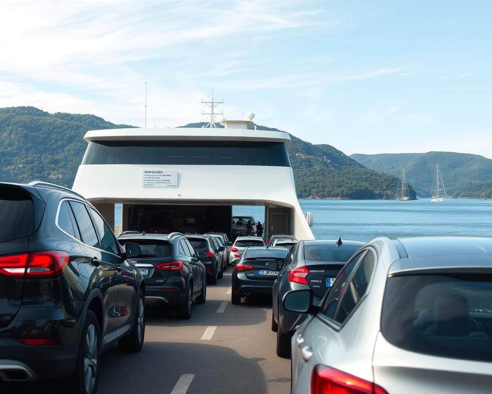 Fahrzeugbestimmungen Oslofjord Autofähre