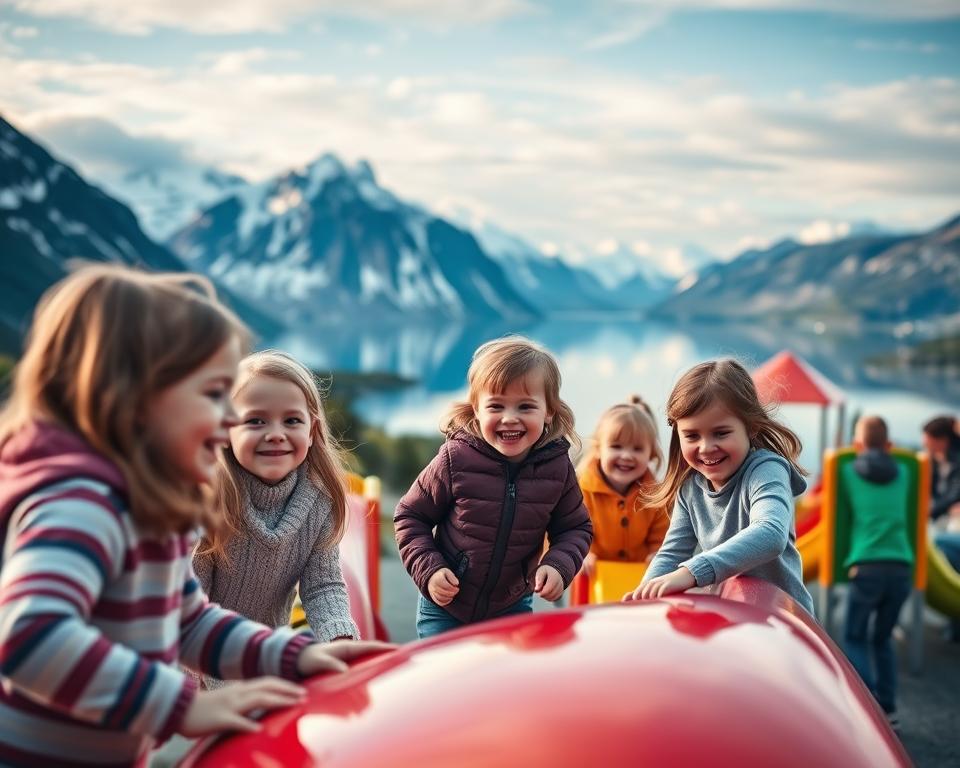Familienattraktionen Norwegen