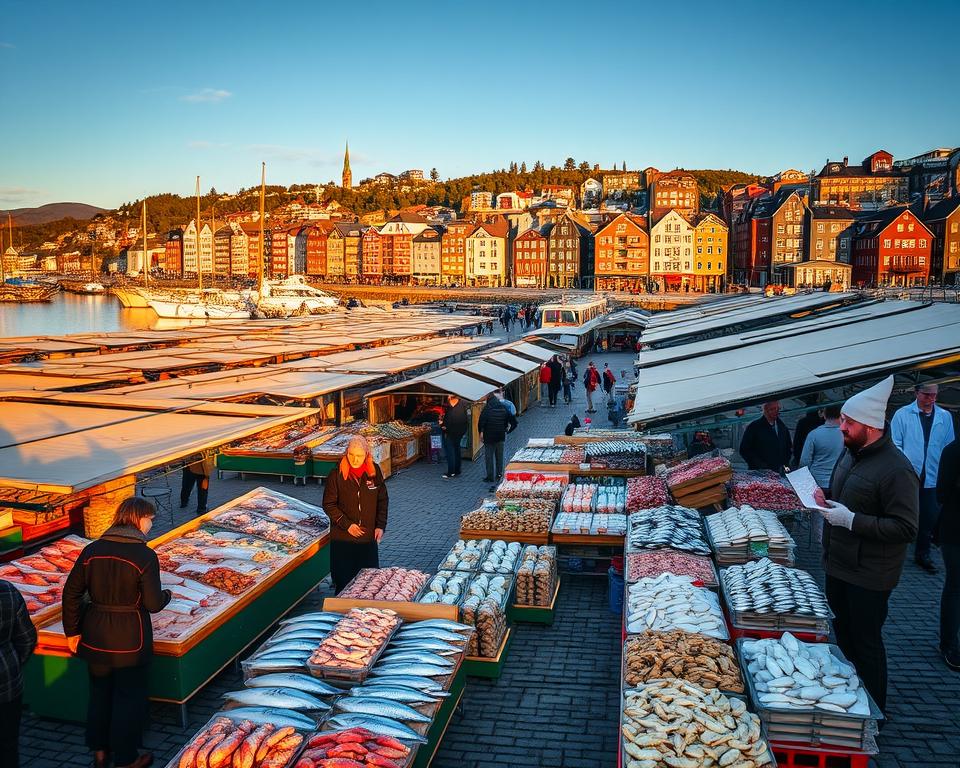 Fischmarkt Bergen Standort