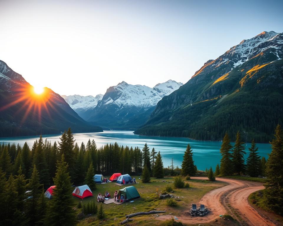 Fjord Camping in Norwegen