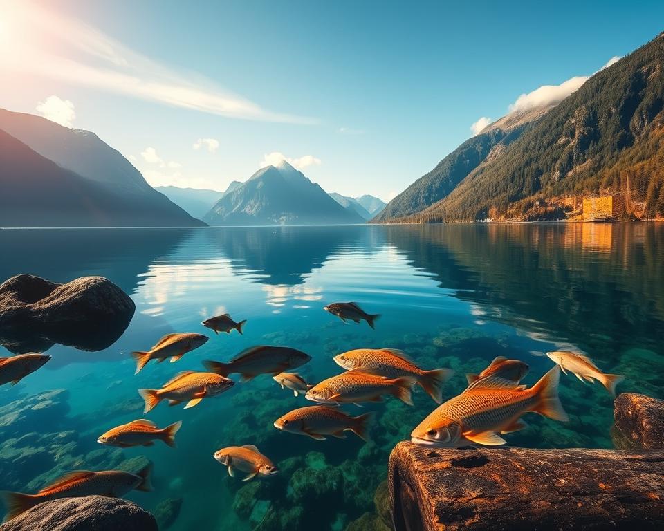 Fjordfische in Norwegen