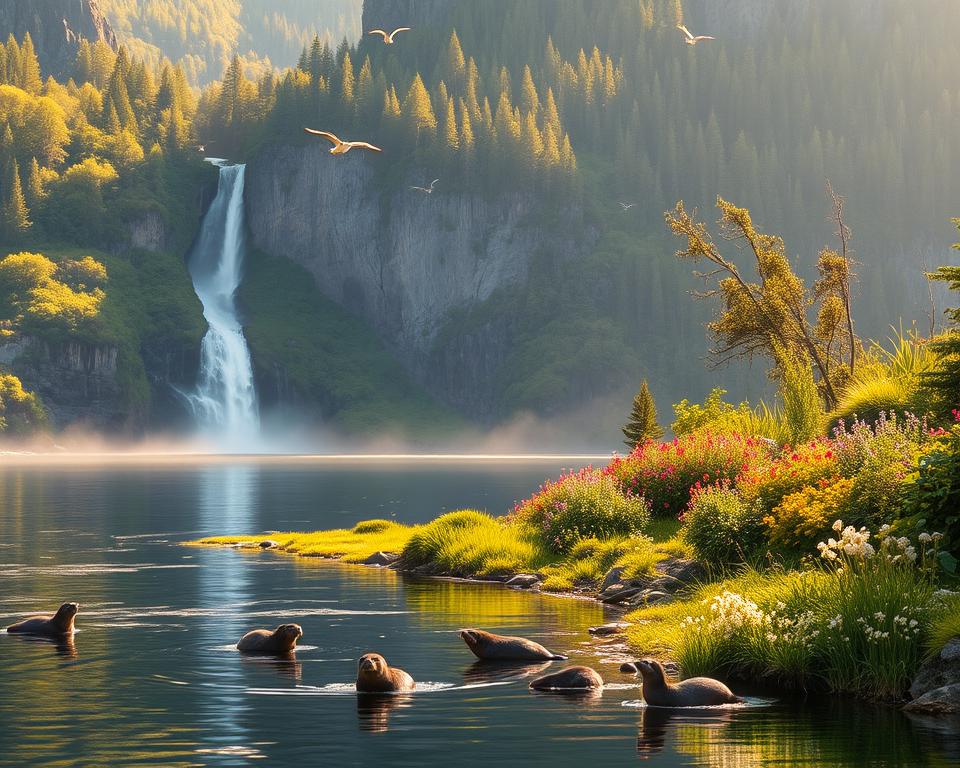 Fjordlandschaft Biodiversität Fjordlandschaft Biodiversität