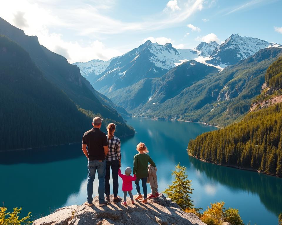 Fjordnorwegen Familienurlaub