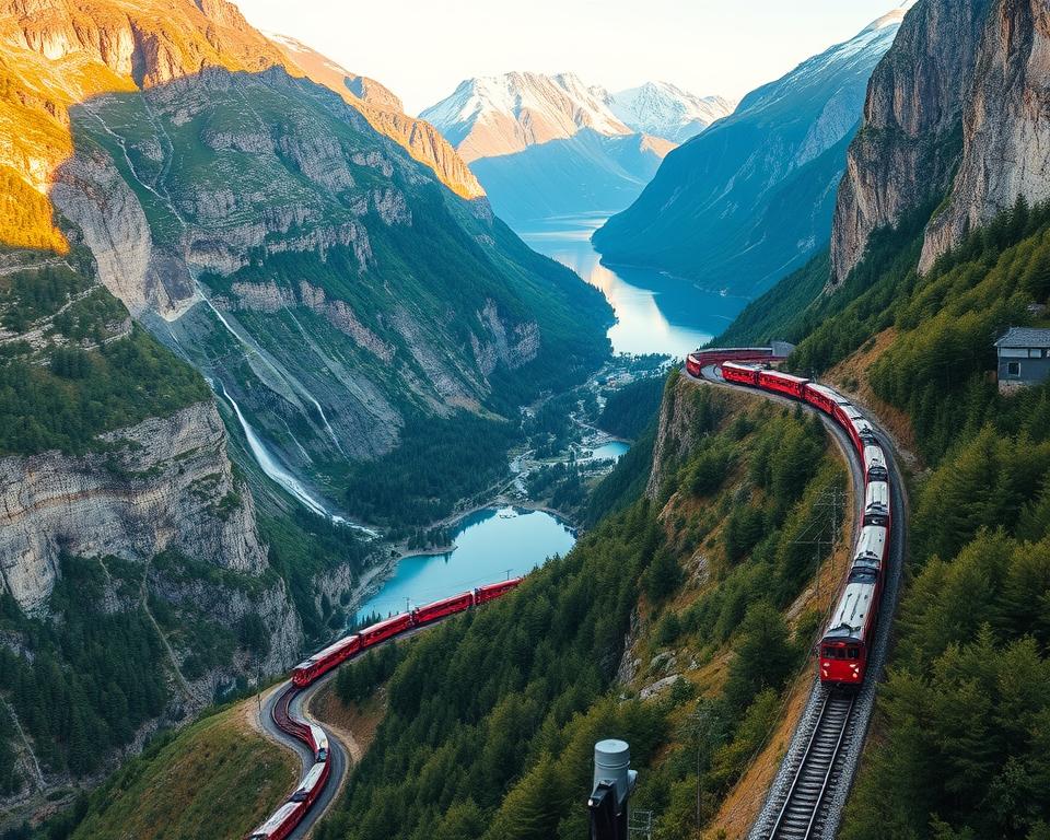 Flåmbahn Panoramablick