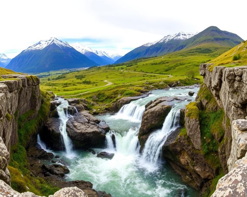 Fotospots Sieben Schwestern Wasserfälle