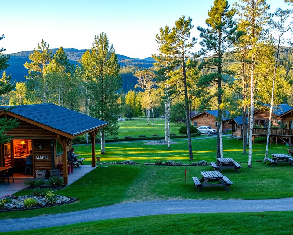 Gastronomie Norwegen Campingplatz