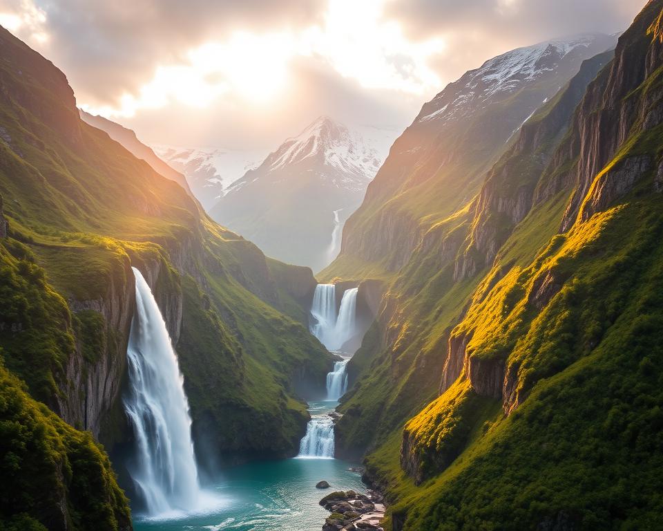 Geirangerfjord Wasserfälle