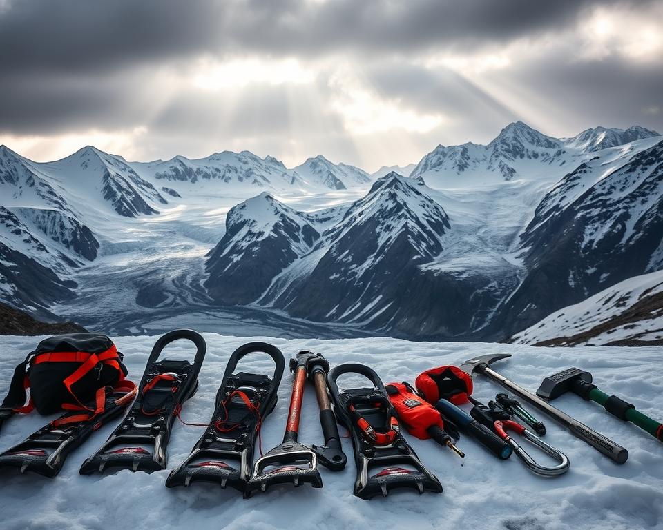 Gletscherausrüstung für Norwegische Touren