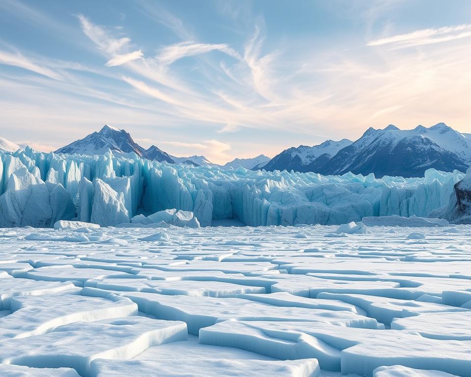 Gletscherfotografie Landschaftsaufnahme