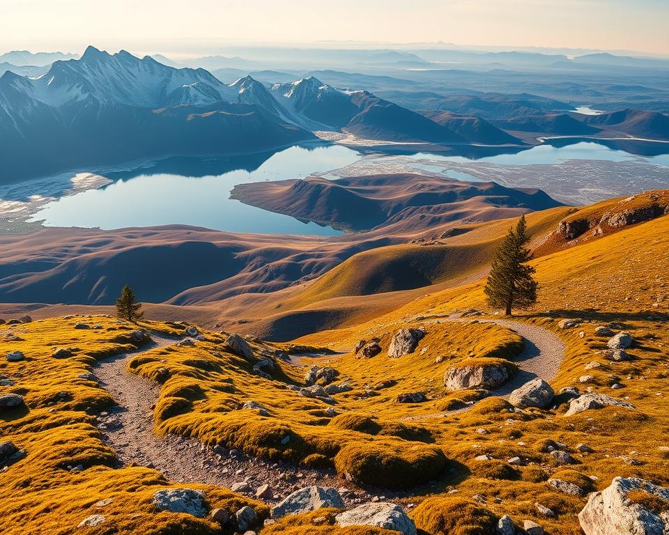 Hardangervidda Wanderrouten Landschaft