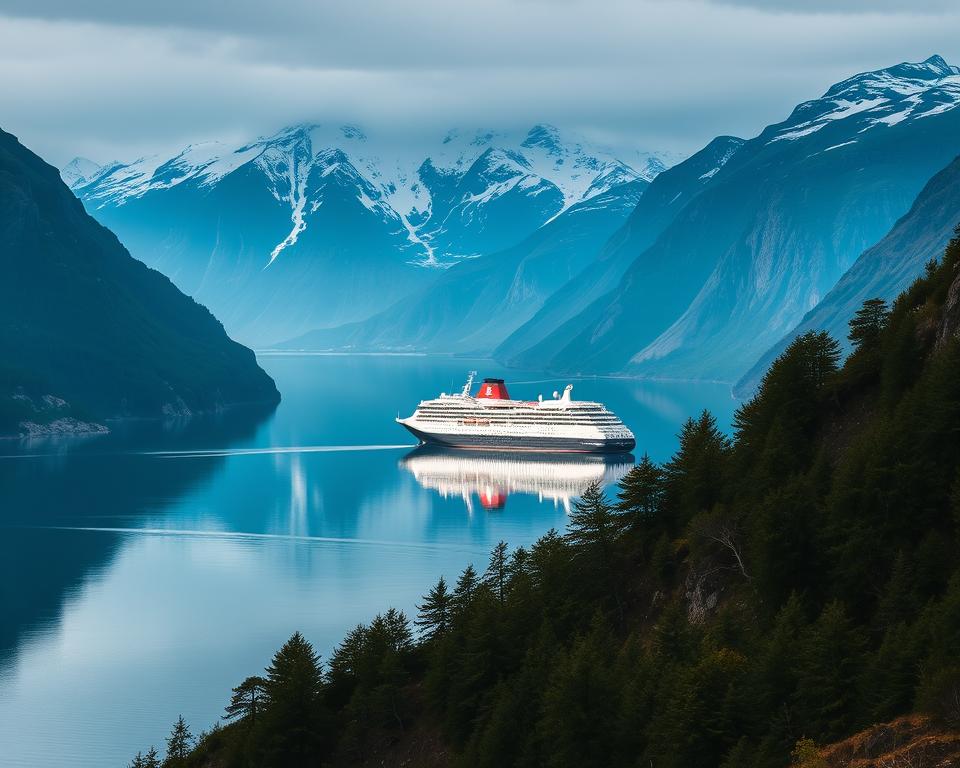Hurtigruten Postschiffroute Norwegen