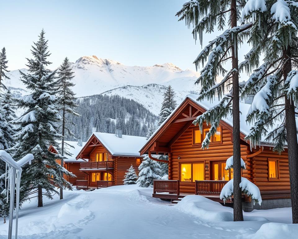 Hyttenferienhäuser in norwegischen Skigebieten