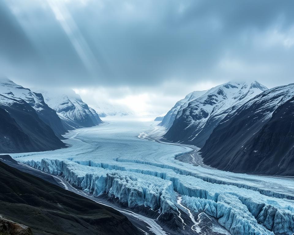 Jostedalsbreen-Nationalpark Gletscherlandschaft Jostedalsbreen-Nationalpark Gletscherlandschaft