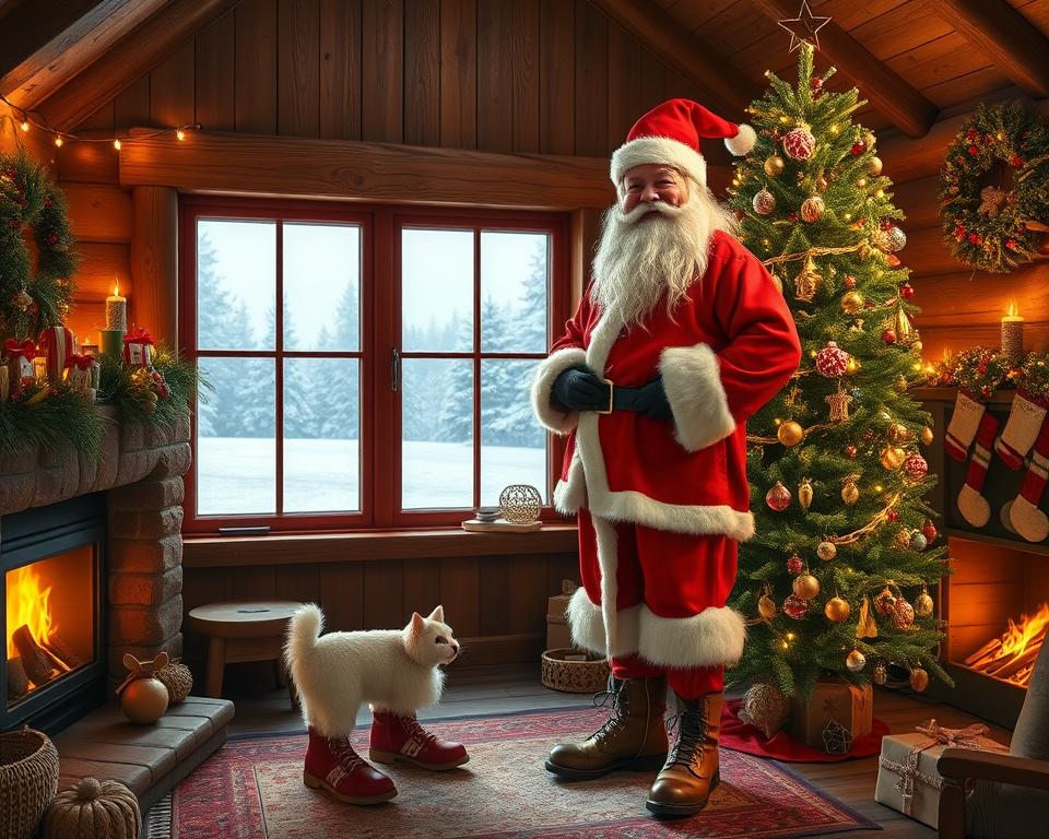 Julenisse norwegischer Weihnachtsmann