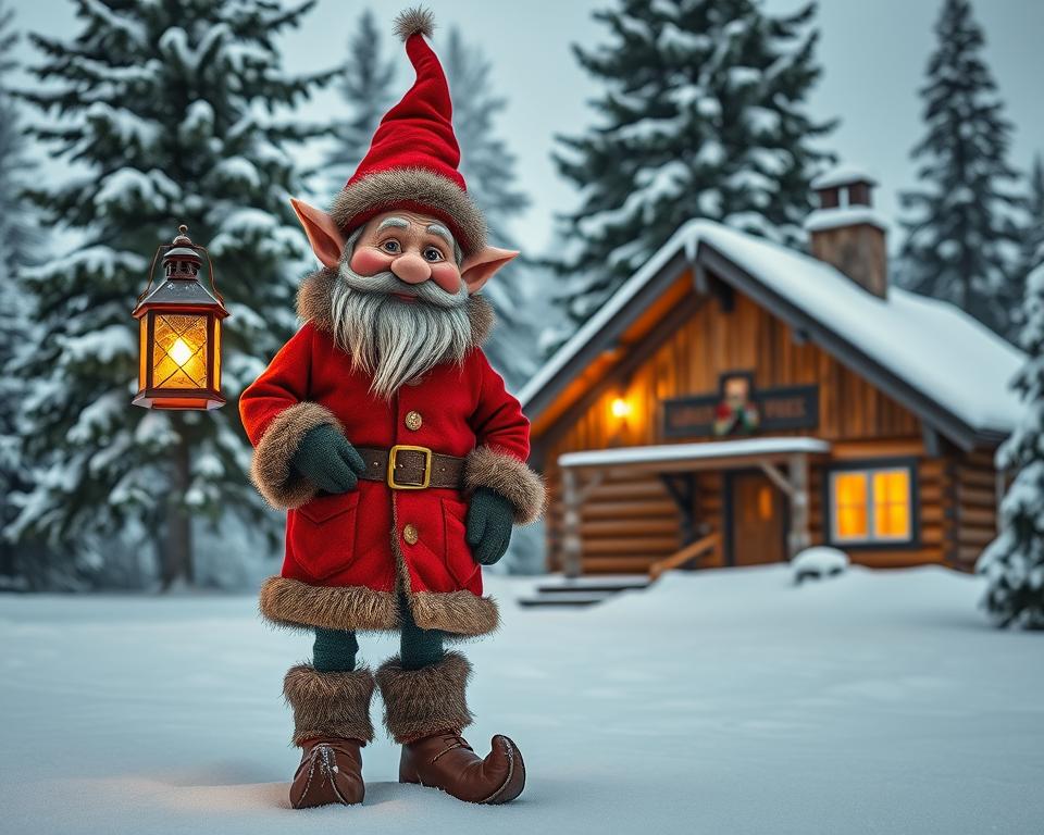 Julenissen norwegischer Weihnachtsmann
