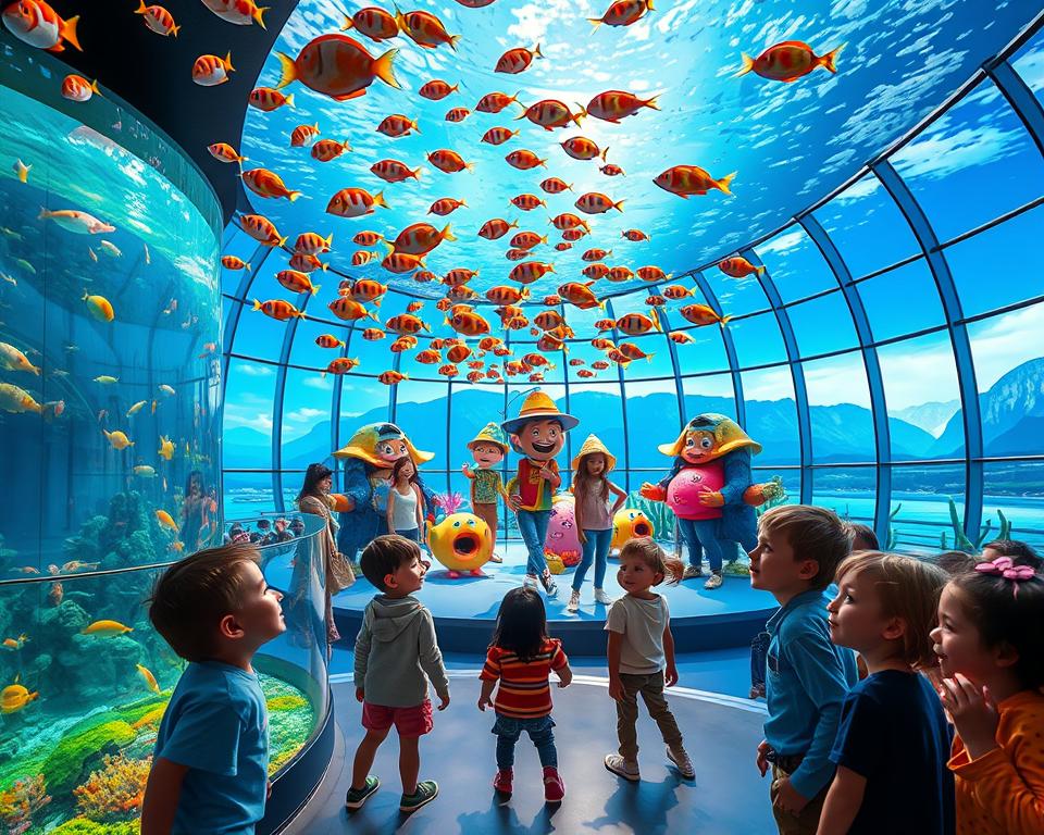 Kinderanimation im Aquarama Erlebniszentrum Kinderanimation im Aquarama Erlebniszentrum