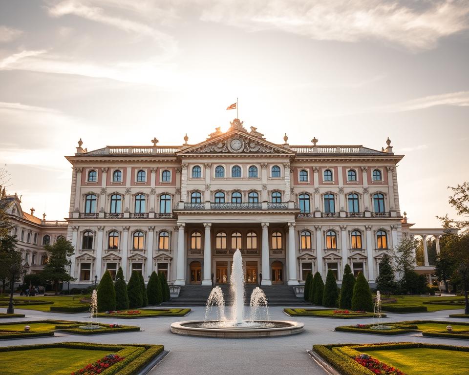 Königlicher Palast Oslo Architektur