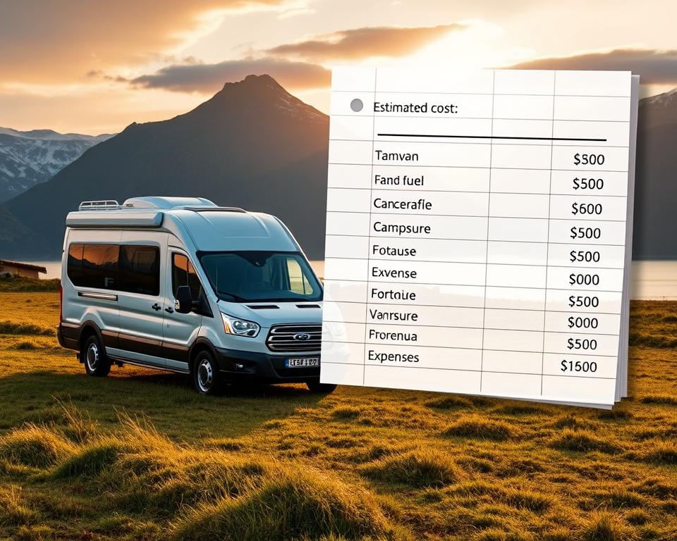 Kostenplanung Wohnmobilreise Norwegen