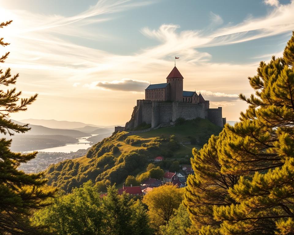 Kristiansten Festning Panorama