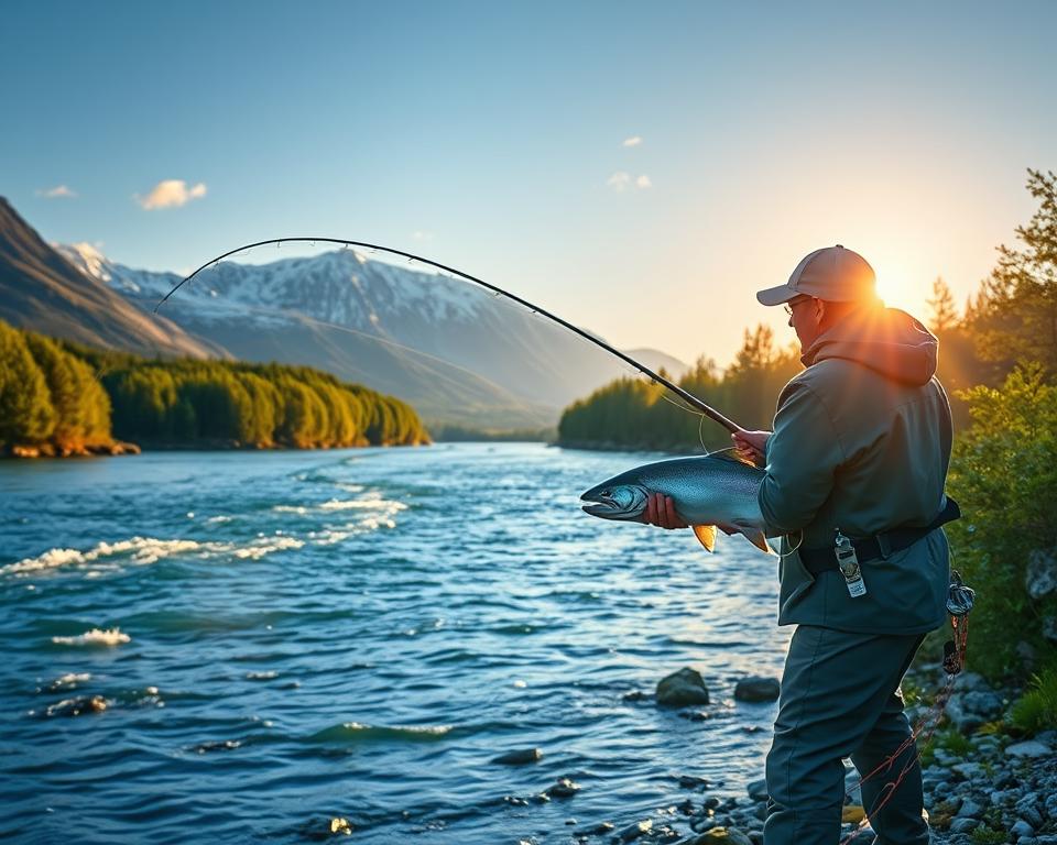 Lachssaison in Norwegen