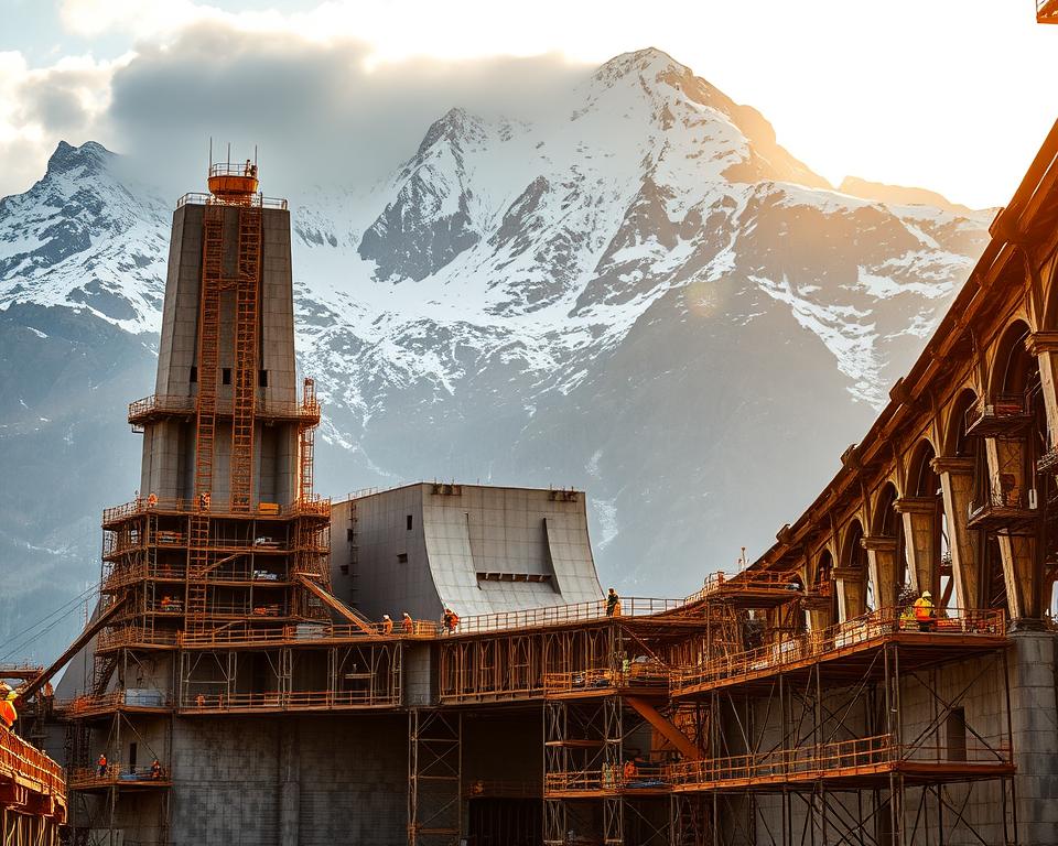Laerdal Tunnel Bauherausforderungen